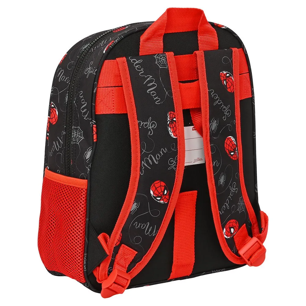Safta 612343524 Spiderman Hero 9l 27x10x33 Cm Ryggsäck, Multicolor