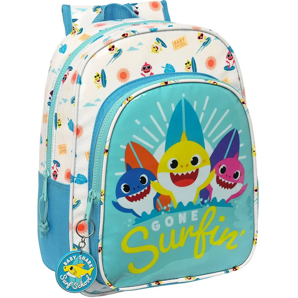 Safta 612360185 Baby Shark Surfing 10l 30x46x14 Cm Ryggsäck, Multicolor