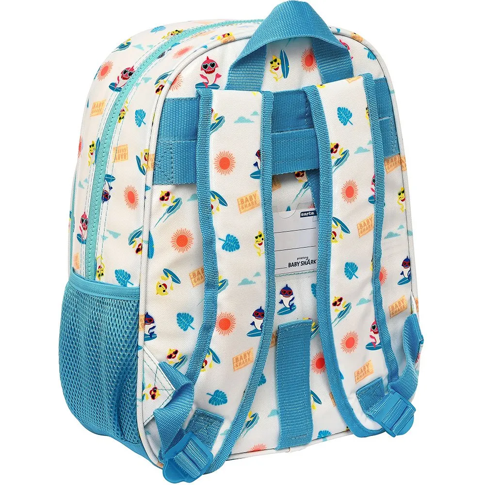 Safta 612360185 Baby Shark Surfing 10l 30x46x14 Cm Ryggsäck, Multicolor