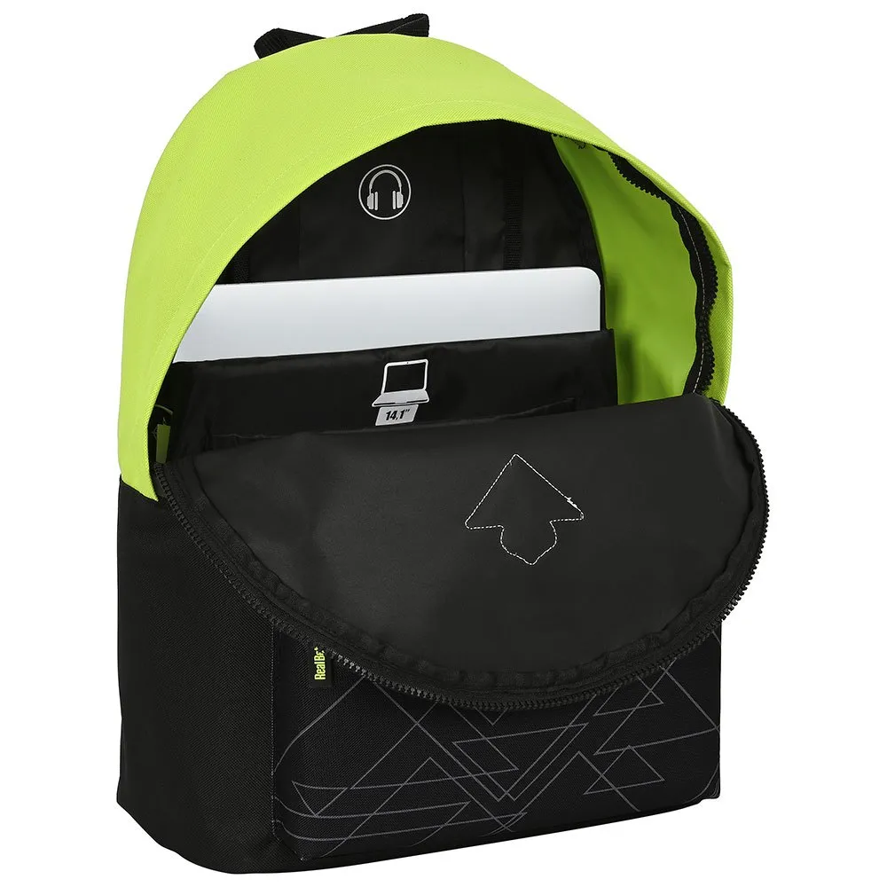 Safta 612366819 Real Betis Balompie 14.1´´ 20l 32x42x15 Cm Ryggsäck, Multicolor Safta 612366819 Real Betis Balompie 14.1´´ 20l 32x42x15 Cm Ryggsäck, Multicolor