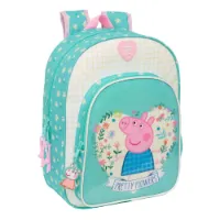 Safta 612390185 Small Peppa Pig Pretty Flowers 10l 27x33x10 Cm Ryggsäck