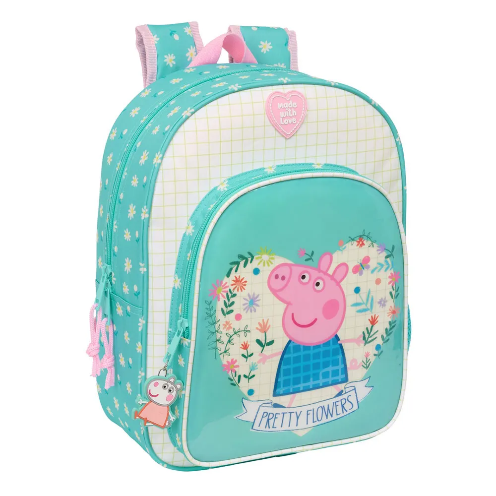 Safta 612390185 Small Peppa Pig Pretty Flowers 10l 27x33x10 Cm Ryggsäck, Multicolor Safta 612390185 Small Peppa Pig Pretty Flowers 10l 27x33x10 Cm Ryggsäck, Multicolor