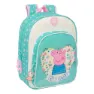 Safta 612390185 Small Peppa Pig Pretty Flowers 10l 27x33x10 Cm Ryggsäck, Multicolor