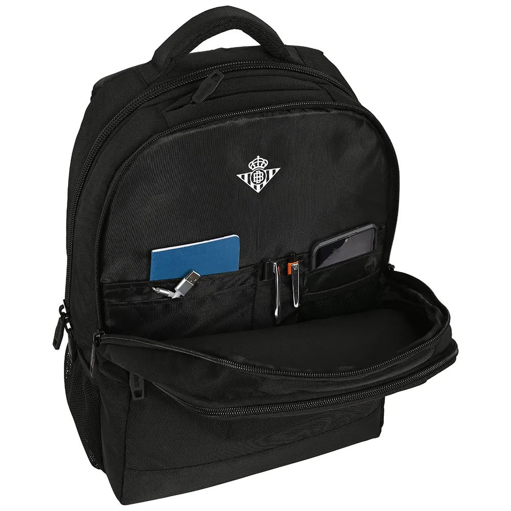 Safta 612399808 Real Betis Balompie Premium 15.6´´ 21l 32x42x15 Cm Ryggsäck, Multicolor