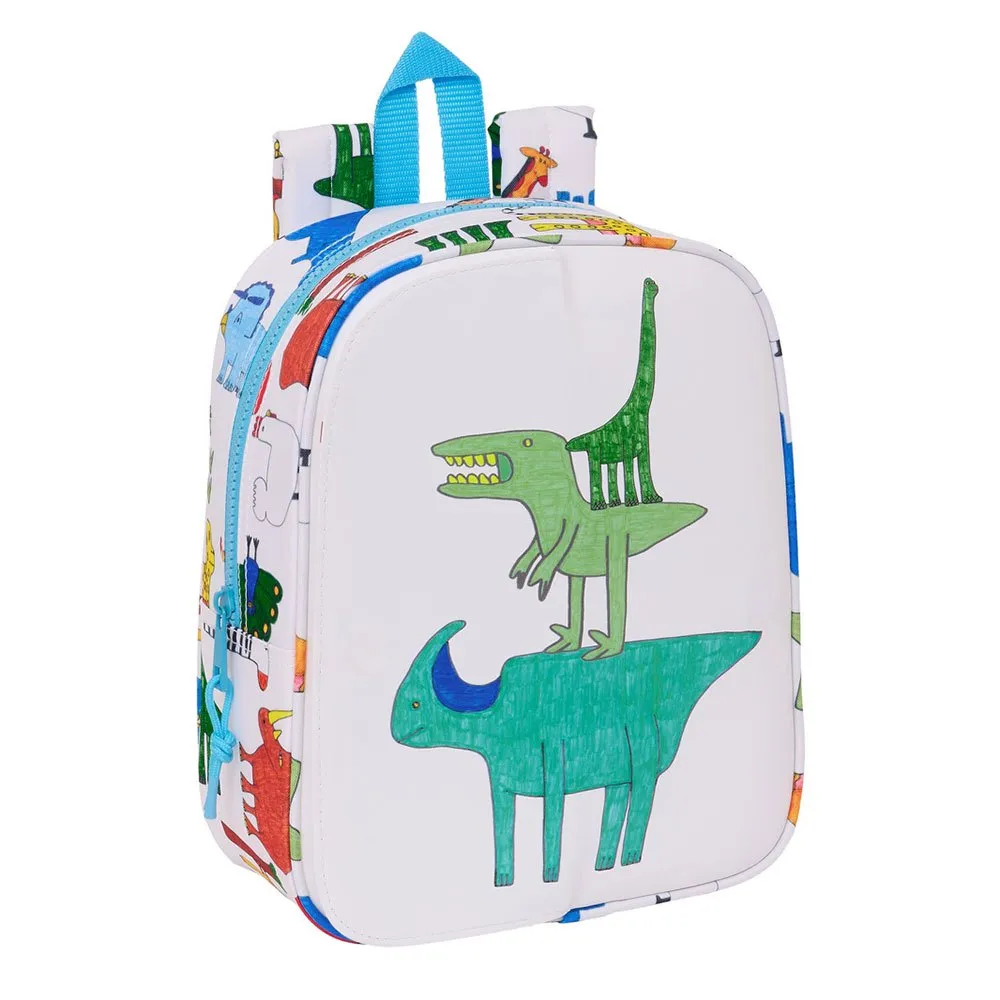 Safta 612402232 Mini Algo De Jaime 6l 22x39x10 Cm Ryggsäck, Multicolor