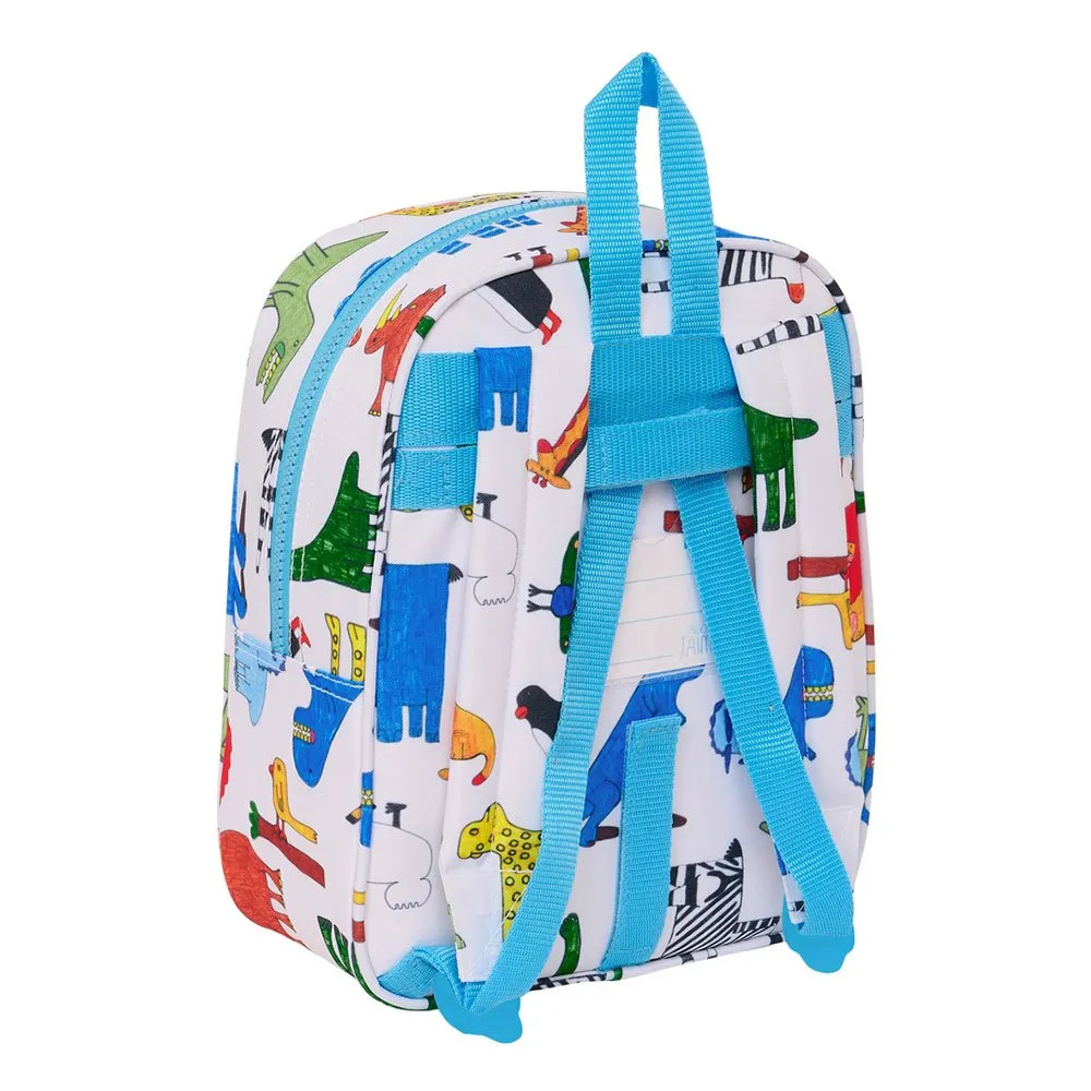 Safta 612402232 Mini Algo De Jaime 6l 22x39x10 Cm Ryggsäck, Multicolor