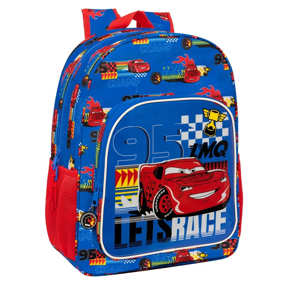 Safta 612411180 Cars Race Ready 10l 27x33x10 Cm Ryggsäck