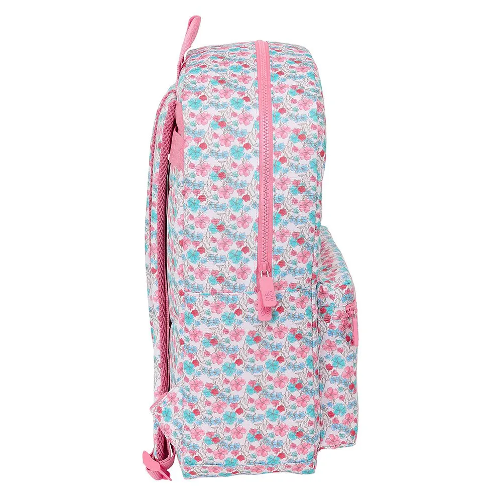Safta 612418754 Moos Flores 19l 32x43x14 Cm Ryggsäck, Multicolor Safta 612418754 Moos Flores 19l 32x43x14 Cm Ryggsäck, Multicolor