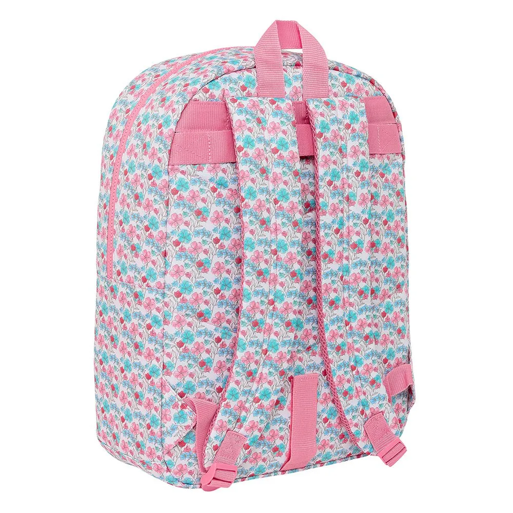 Safta 612418754 Moos Flores 19l 32x43x14 Cm Ryggsäck, Multicolor Safta 612418754 Moos Flores 19l 32x43x14 Cm Ryggsäck, Multicolor