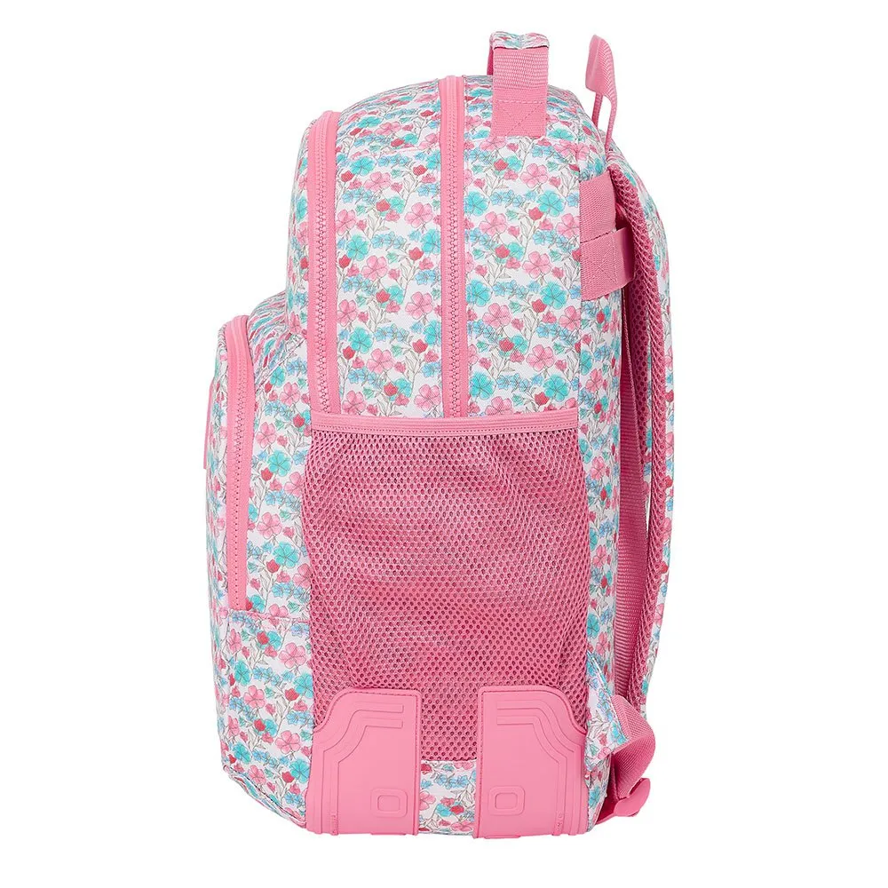 Safta 612418773 Moos Flores 20l 32x43x14 Cm Ryggsäck, Multicolor