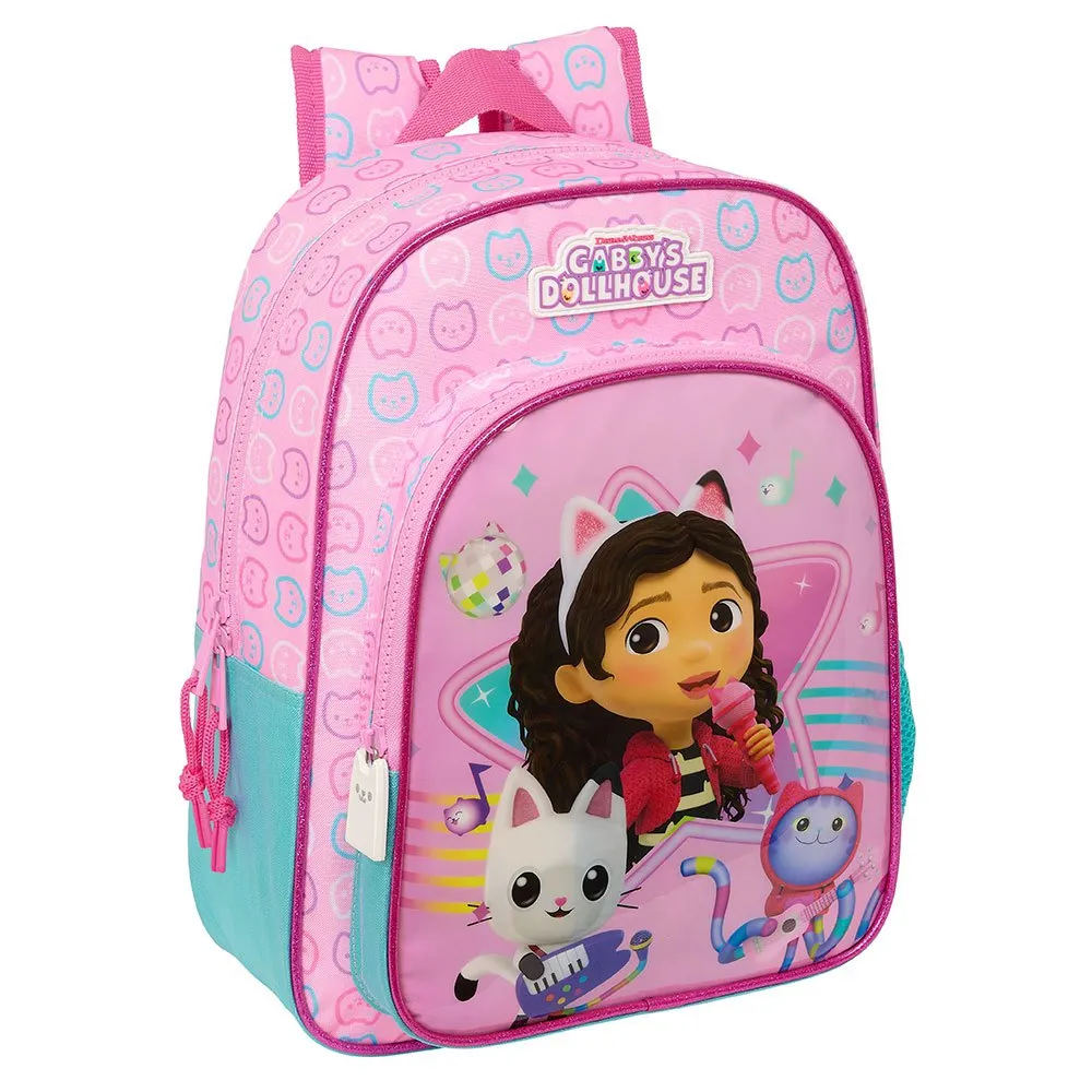 Safta 612427185 Gabby´s Dollhouse Party 10l 32x43x14 Cm Ryggsäck