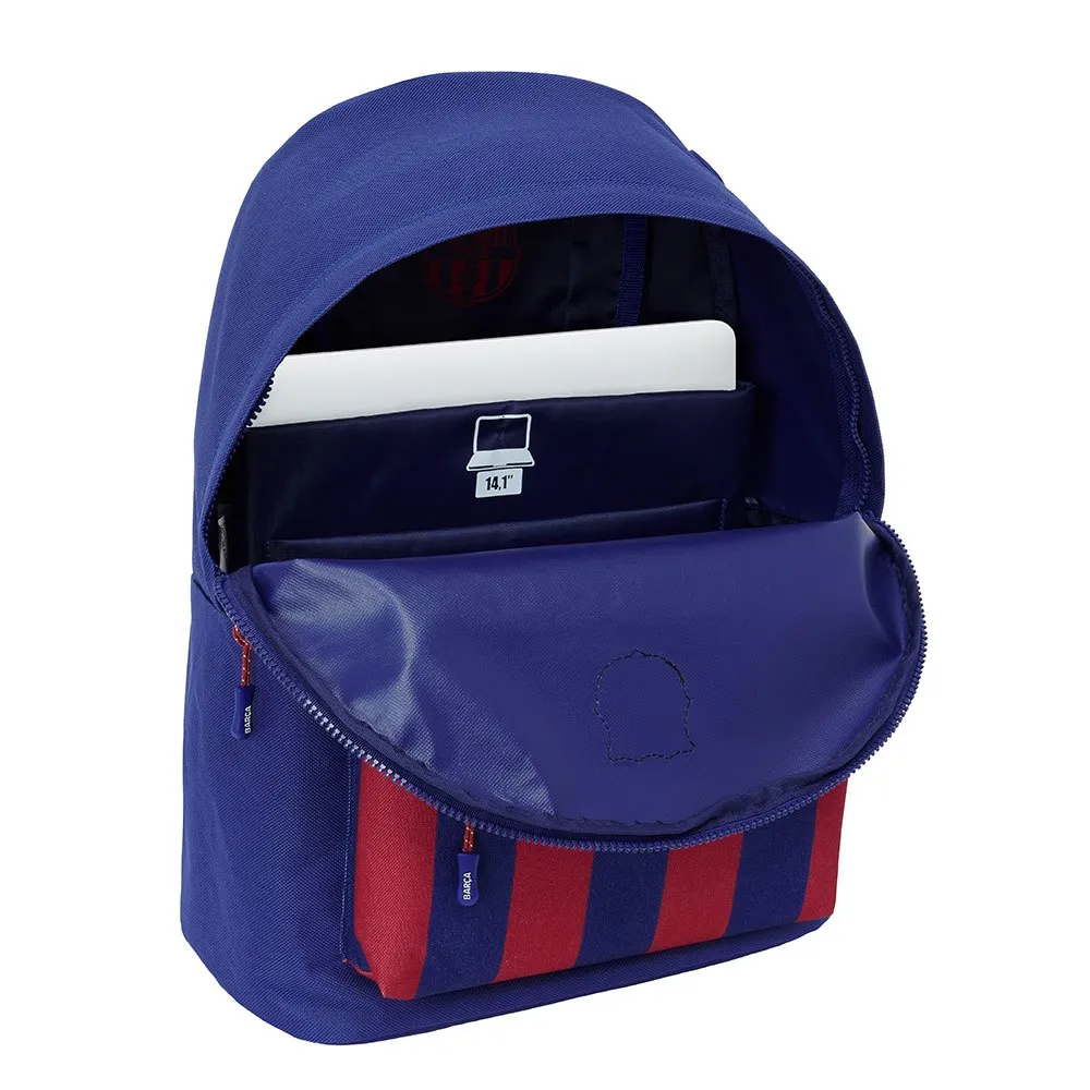 Safta 612429819 F.c Barcelona 14.1´´ 20l 31x41x17.5 Cm Ryggsäck, Multicolor