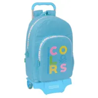 Safta 612451160 Benetton 19.30l 30x14x46 Cm Ryggsäck Med Hjul