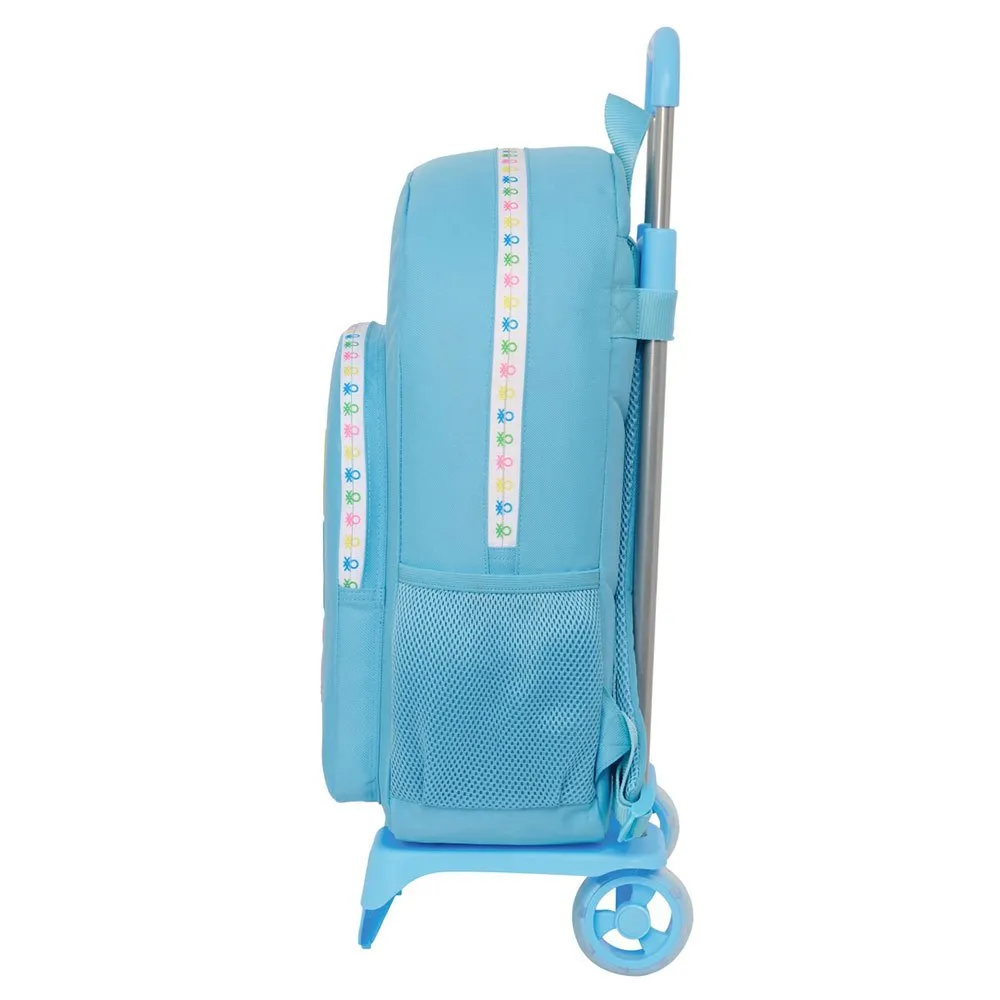 Safta 612451160 Benetton 19.30l 30x14x46 Cm Ryggsäck Med Hjul, Spring