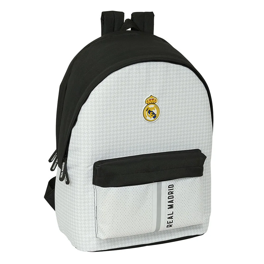 Safta 612454820 Real Madrid 24/25 15.6´´ 24.55l 27x33x10 Cm Ryggsäck, Multicolor