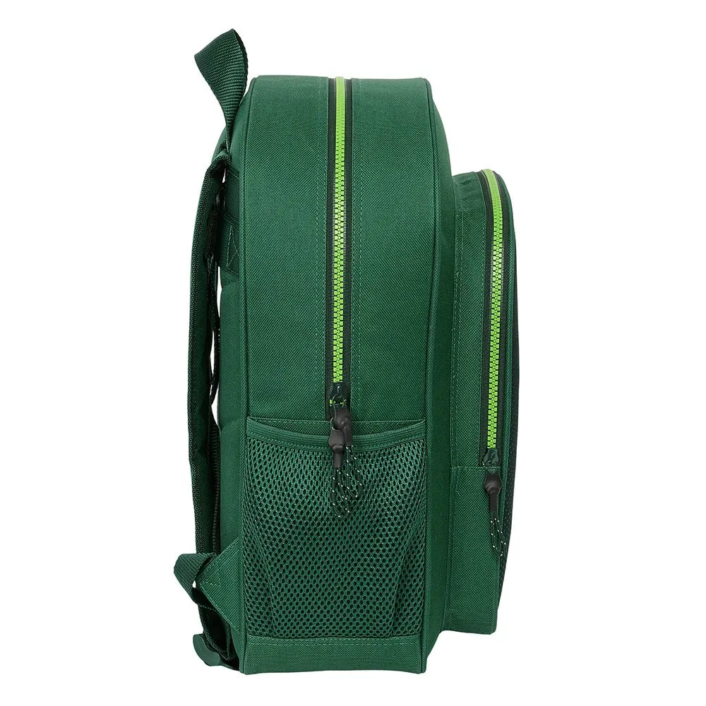 Safta 612466640 Real Betis Balompie Junior 15l 27x33x10 Cm Ryggsäck, Multicolor