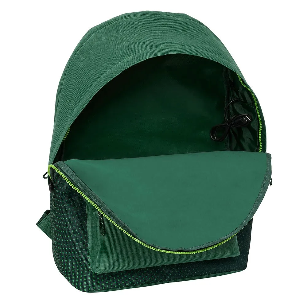 Safta 612466820 Real Betis Balompie 15.6´´ 24.55l 27x33x10 Cm Ryggsäck, Multicolor