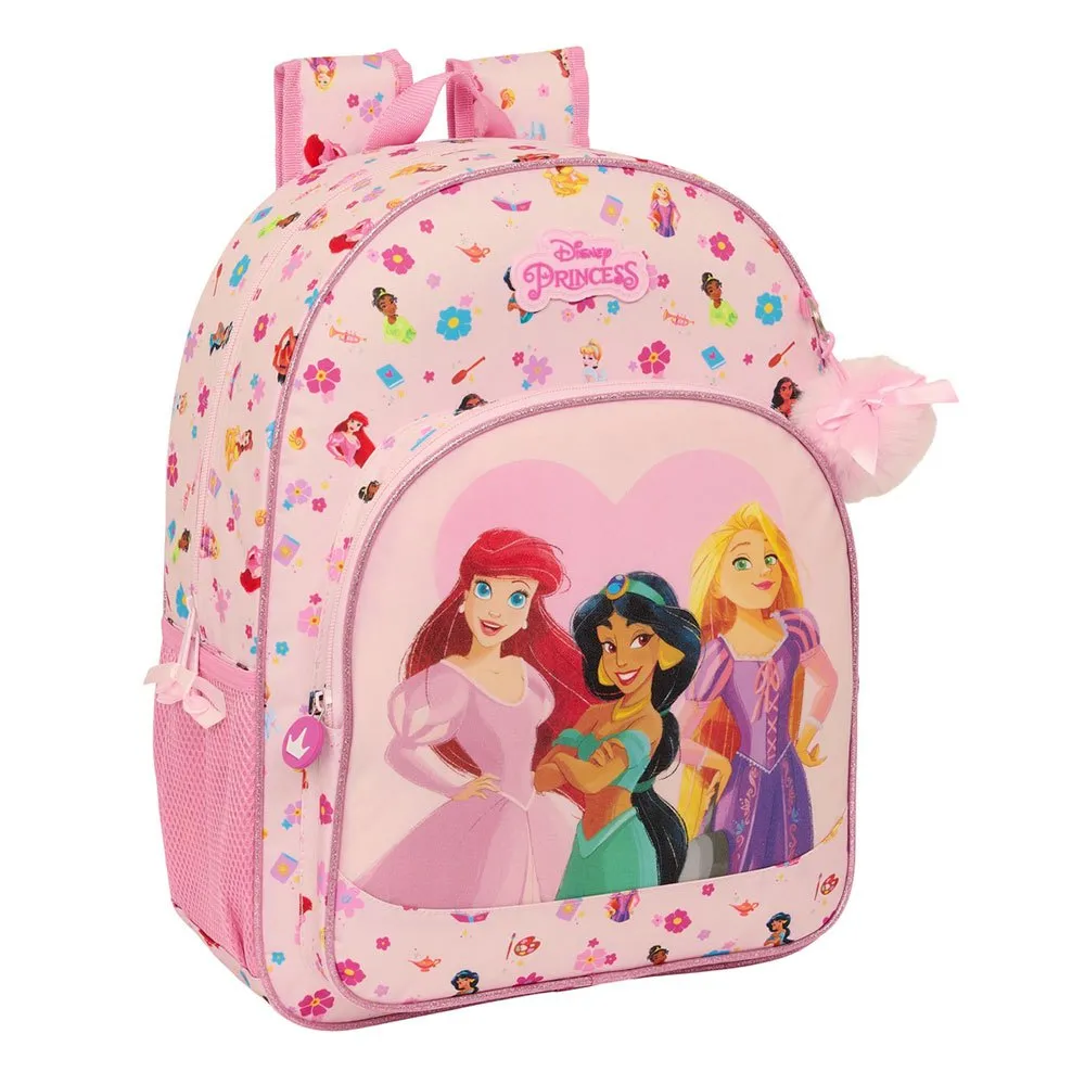 Safta 612480180 Princesas Disney Summer Adventures 19l 27x33x10 Cm Ryggsäck, Multicolor