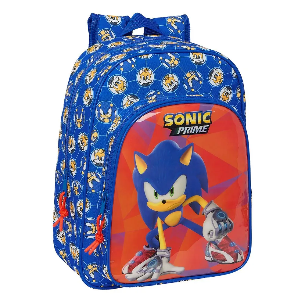 Safta 612495180 Sonic Prime 19l 27x33x10 Cm Ryggsäck