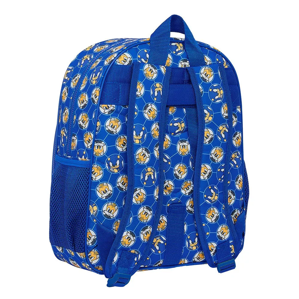 Safta 612495640 Sonic Prime Junior 15l 27x33x10 Cm Ryggsäck, Multicolor