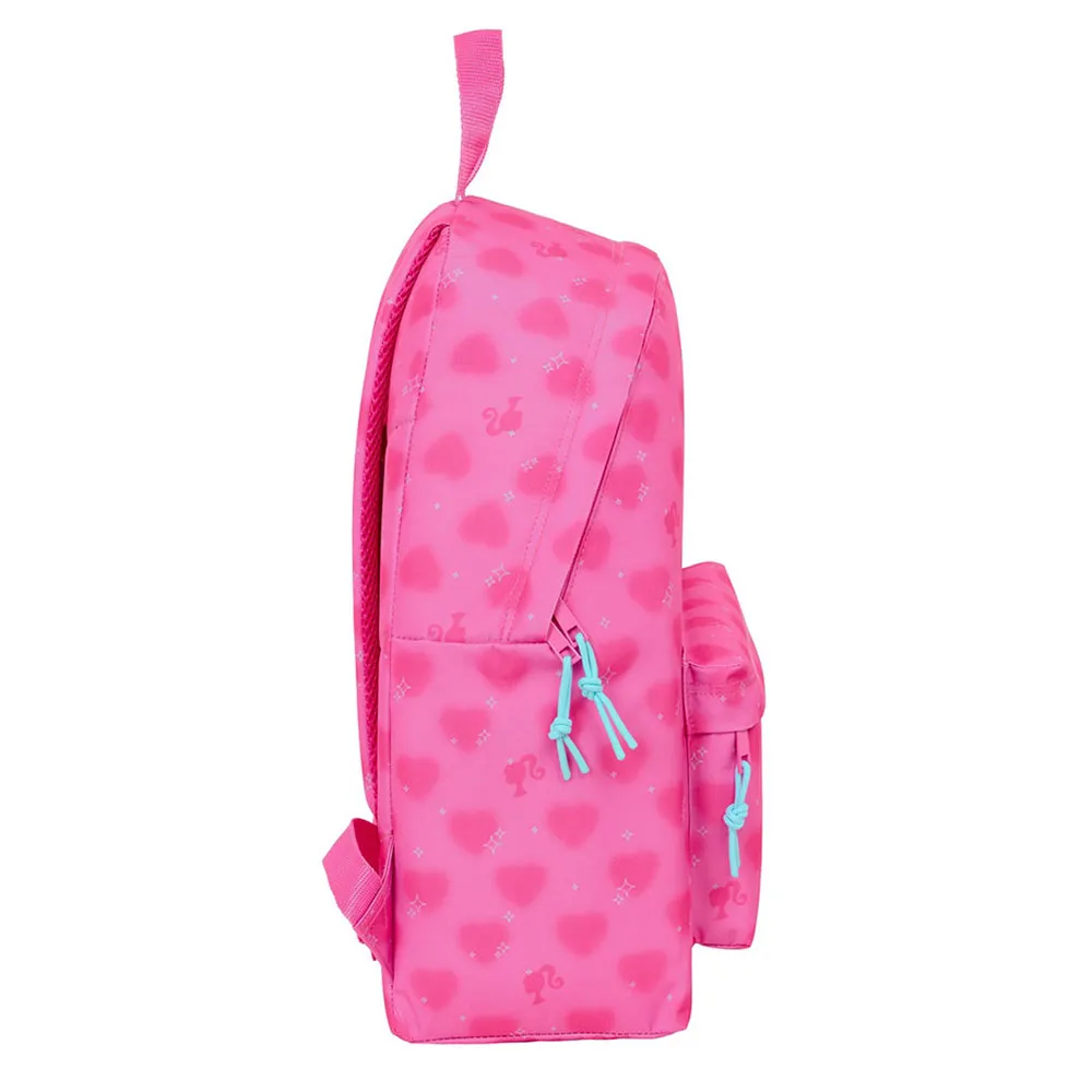 Safta 612505774 Barbie Hearts 20.80l 32x43x14 Cm Ryggsäck, Multicolor