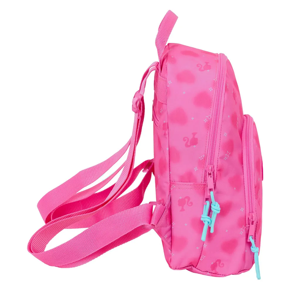Safta 612505846 Barbie Hearts Mini 9.75l 32x43x14 Cm Ryggsäck, Multicolor