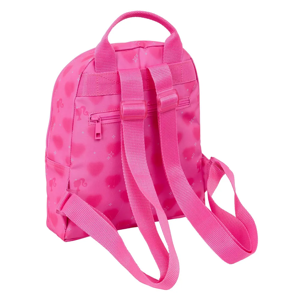 Safta 612505846 Barbie Hearts Mini 9.75l 32x43x14 Cm Ryggsäck, Multicolor