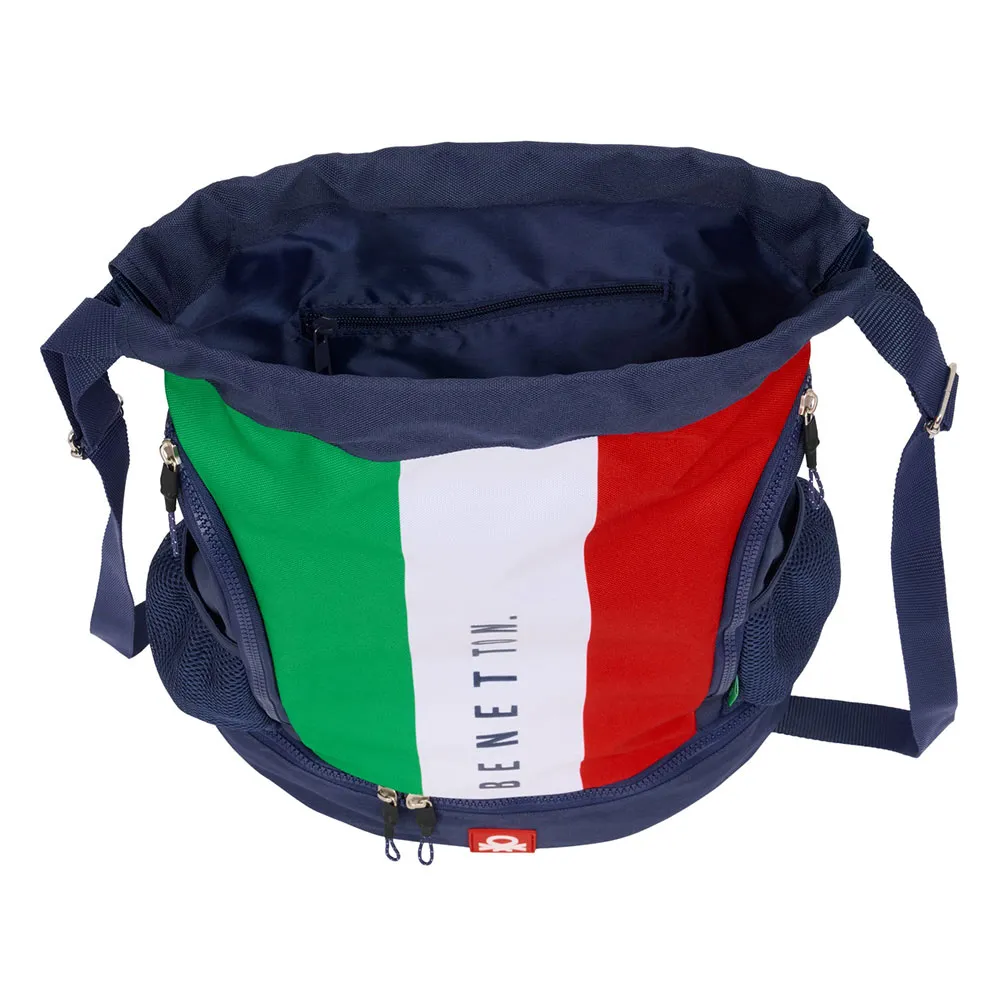 Safta 612506197 Gym Benetton Flag 21.93l 27x33x10 Cm Ryggsäck, Multicolor