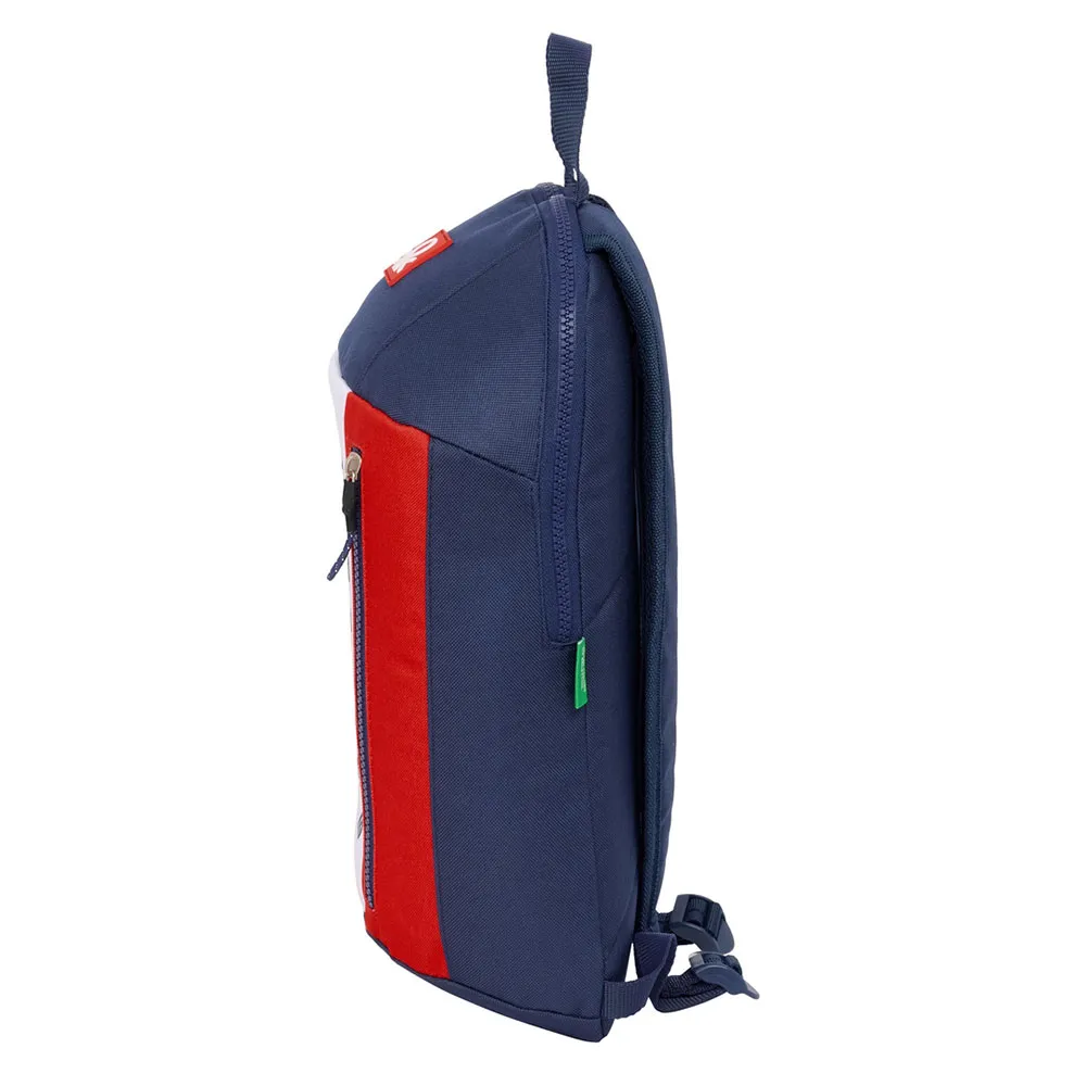 Safta 612506821 Mini Benetton Flag 8.50l 27x33x10 Cm Ryggsäck, Multicolor Safta 612506821 Mini Benetton Flag 8.50l 27x33x10 Cm Ryggsäck, Multicolor