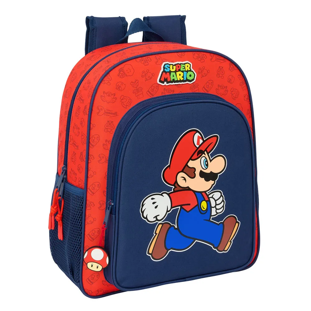 Safta 612508305 Super Mario Trick 20.10l 27x33x10 Cm Ryggsäck