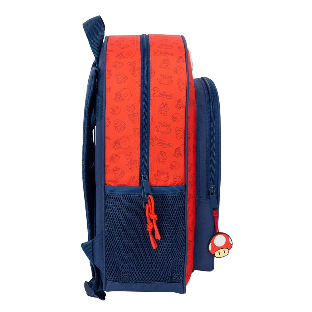 Safta 612508305 Super Mario Trick 20.10l 27x33x10 Cm Ryggsäck