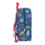 Safta 612511232 Mini Cars Racing 6l 27x33x10 Cm Ryggsäck, Multicolor