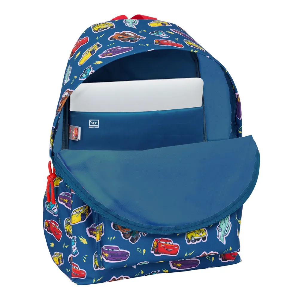 Safta 612511775 14.1´´ Cars Racing 17.30l 22x39x10 Cm Ryggsäck, Multicolor Safta 612511775 14.1´´ Cars Racing 17.30l 22x39x10 Cm Ryggsäck, Multicolor