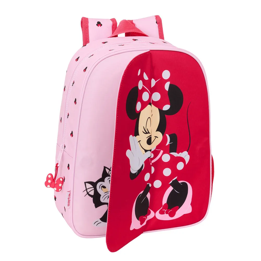 Safta 612512609 Small Minnie Mouse Naive 9.50l 27x33x10 Cm Ryggsäck