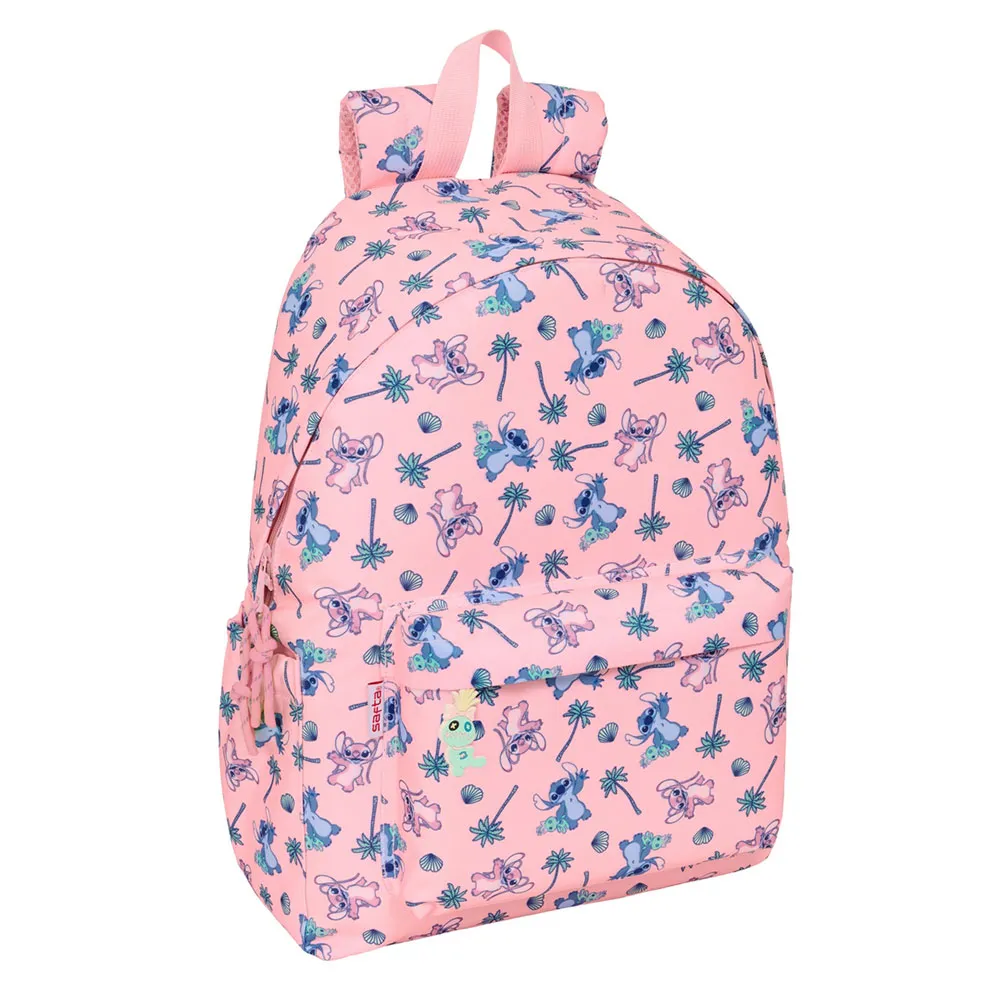 Safta 612513775 14.1´´ Stitch Beach 17.30l 22x39x10 Cm Ryggsäck, Multicolor