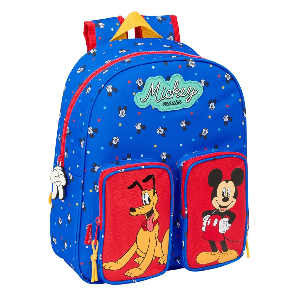 Safta 612514185 Small Mickey Mouse Good Day 10l 27x33x10 Cm Ryggsäck