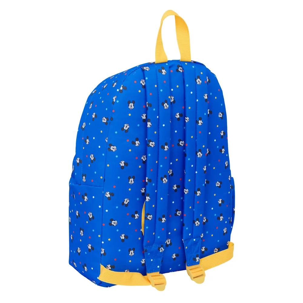 Safta 612514775 14.1´´ Mickey Mouse Good Day 17.30l 22x39x10 Cm Ryggsäck, Multicolor