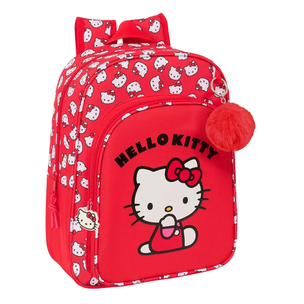 Safta 612516185 Small Hello Kitty Iconic 10l 26x11x34 Cm Ryggsäck, Multicolor