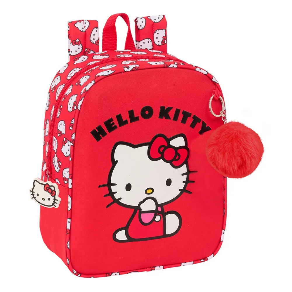 Safta 612516232 Mini Hello Kitty Iconic 6l 27x33x10 Cm Ryggsäck, Multicolor Safta 612516232 Mini Hello Kitty Iconic 6l 27x33x10 Cm Ryggsäck, Multicolor