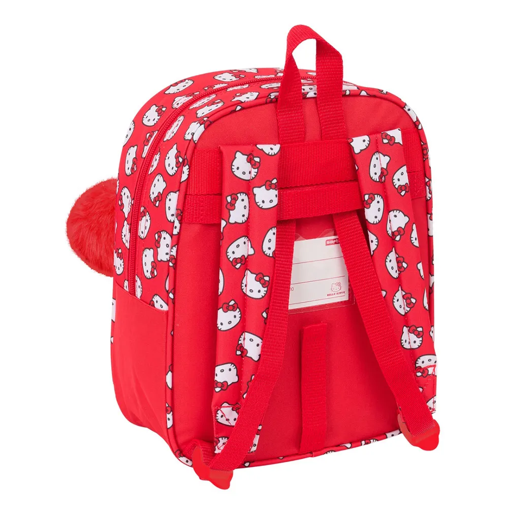 Safta 612516232 Mini Hello Kitty Iconic 6l 27x33x10 Cm Ryggsäck, Multicolor Safta 612516232 Mini Hello Kitty Iconic 6l 27x33x10 Cm Ryggsäck, Multicolor