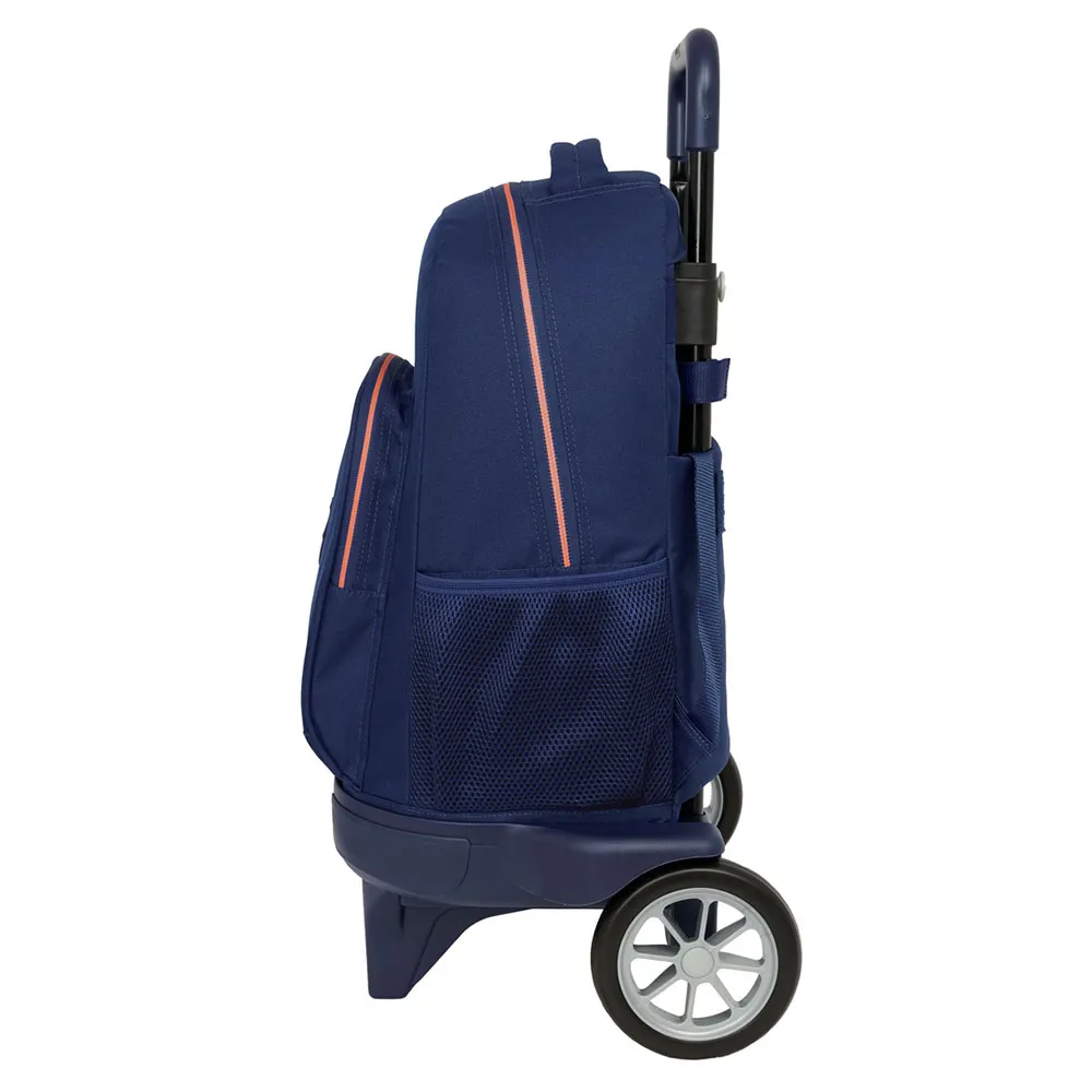 Safta 612526218 F.c Barcelona 2nd Kit Compact 33l Ryggsäck Med Hjul, Multicolor