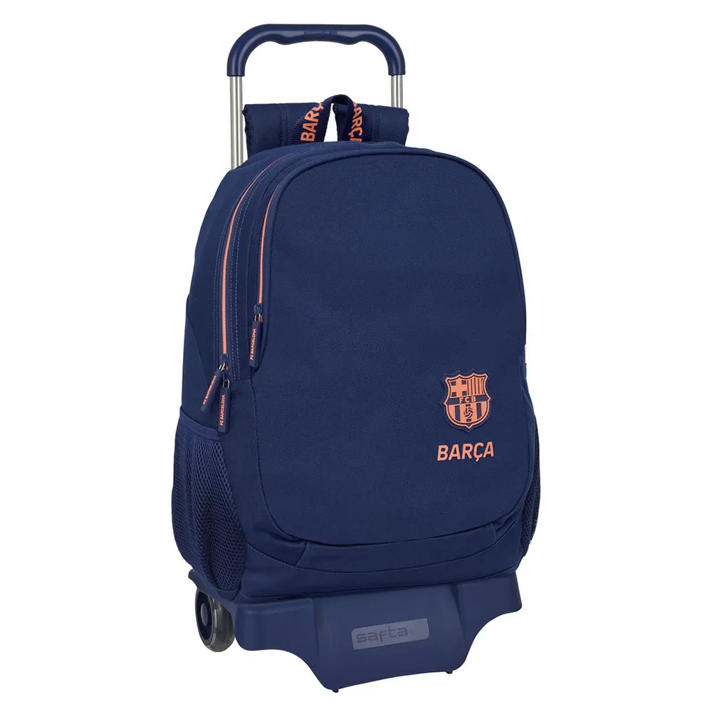 Safta 612526313 F.c Barcelona 2nd Kit 22.50l Ryggsäck Med Hjul, Multicolor