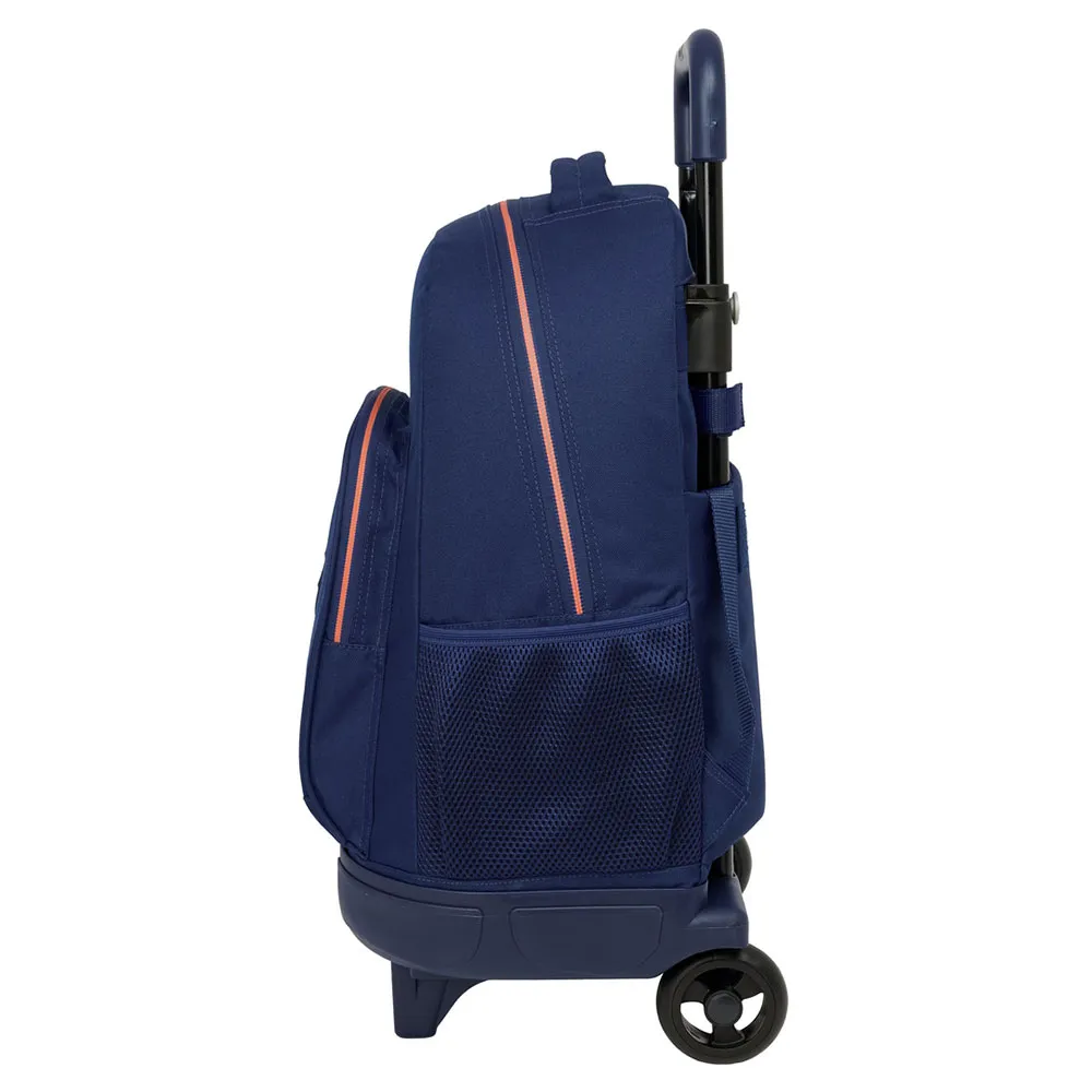 Safta 612526918 F.c Barcelona 2nd Kit Compact 33l Ryggsäck Med Hjul, Multicolor