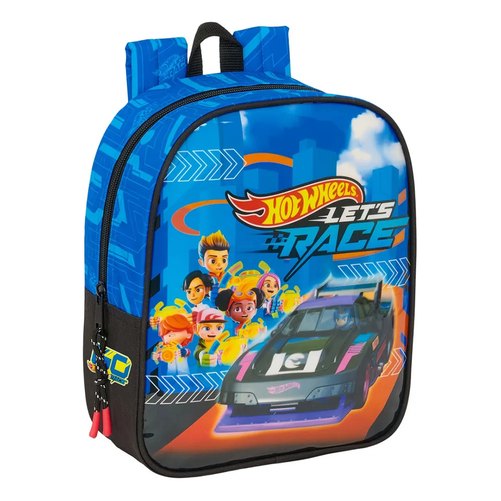 Safta 612538232 Mini Hot Wheels Let´s Race 6l 27x33x10 Cm Ryggsäck, Multicolor Safta 612538232 Mini Hot Wheels Let´s Race 6l 27x33x10 Cm Ryggsäck, Multicolor