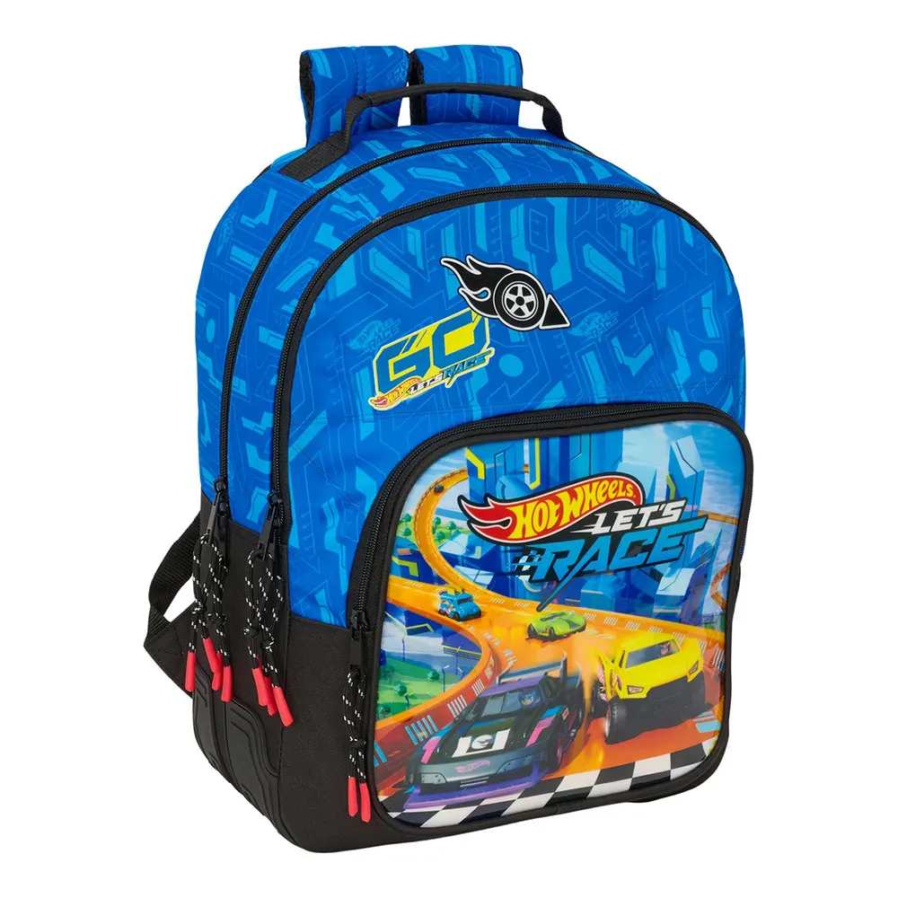 Safta 612538773 Hot Wheels Let´s Race 20l 27x33x10 Cm Ryggsäck, Multicolor Safta 612538773 Hot Wheels Let´s Race 20l 27x33x10 Cm Ryggsäck, Multicolor