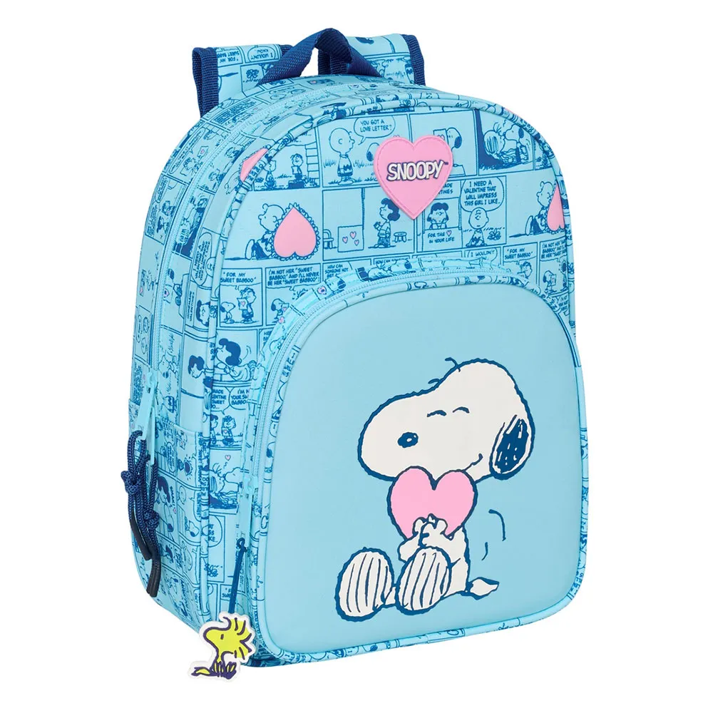 Safta 612539185 Small Snoopy Love 10l 27x33x10 Cm Ryggsäck, Multicolor