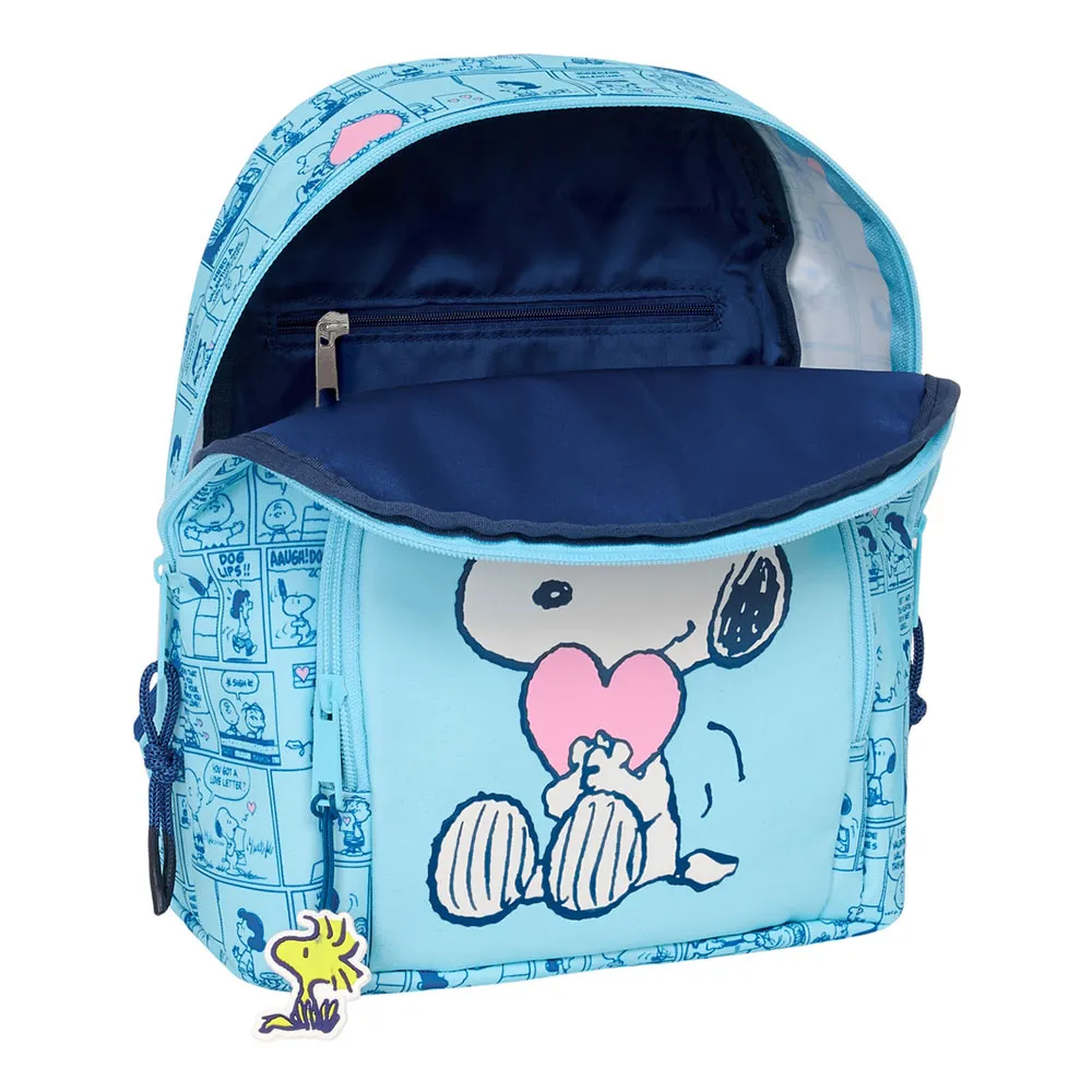 Safta 612539846 Mini Snoopy Love 9.75l 27x33x10 Cm Ryggsäck, Multicolor Safta 612539846 Mini Snoopy Love 9.75l 27x33x10 Cm Ryggsäck, Multicolor