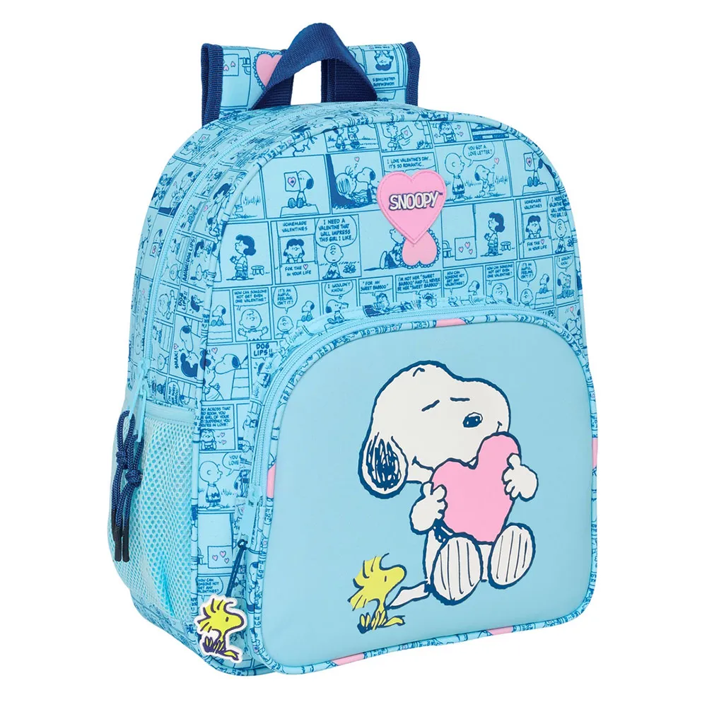 Safta 612539876 Snoopy Love 19.30l 27x33x10 Cm Ryggsäck