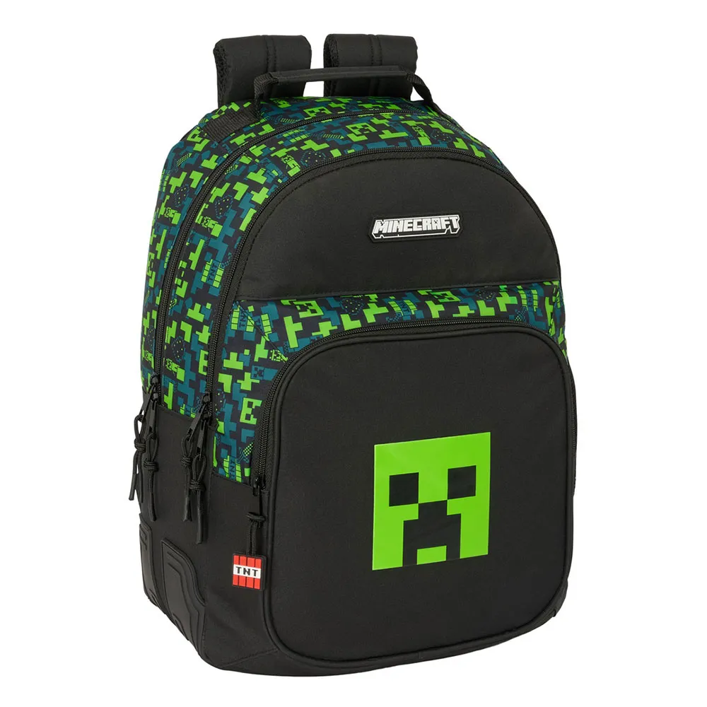 Safta 612547773 Minecraft Tnt 20l 32x15x42 Cm Ryggsäck, Multicolor