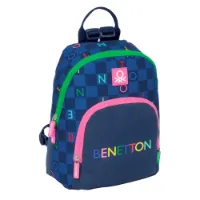 Safta 612550846 Mini Benetton Damero 9.75l 27x33x10 Cm Ryggsäck Safta 612550846 Mini Benetton Damero 9.75l 27x33x10 Cm Ryggsäck